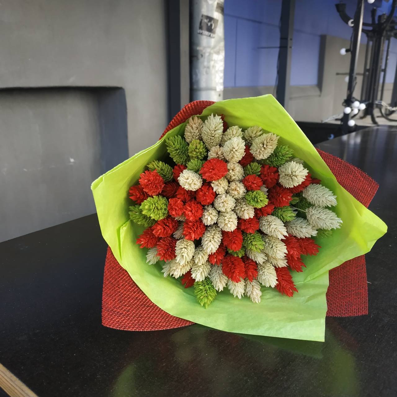 Букетик из фалариса