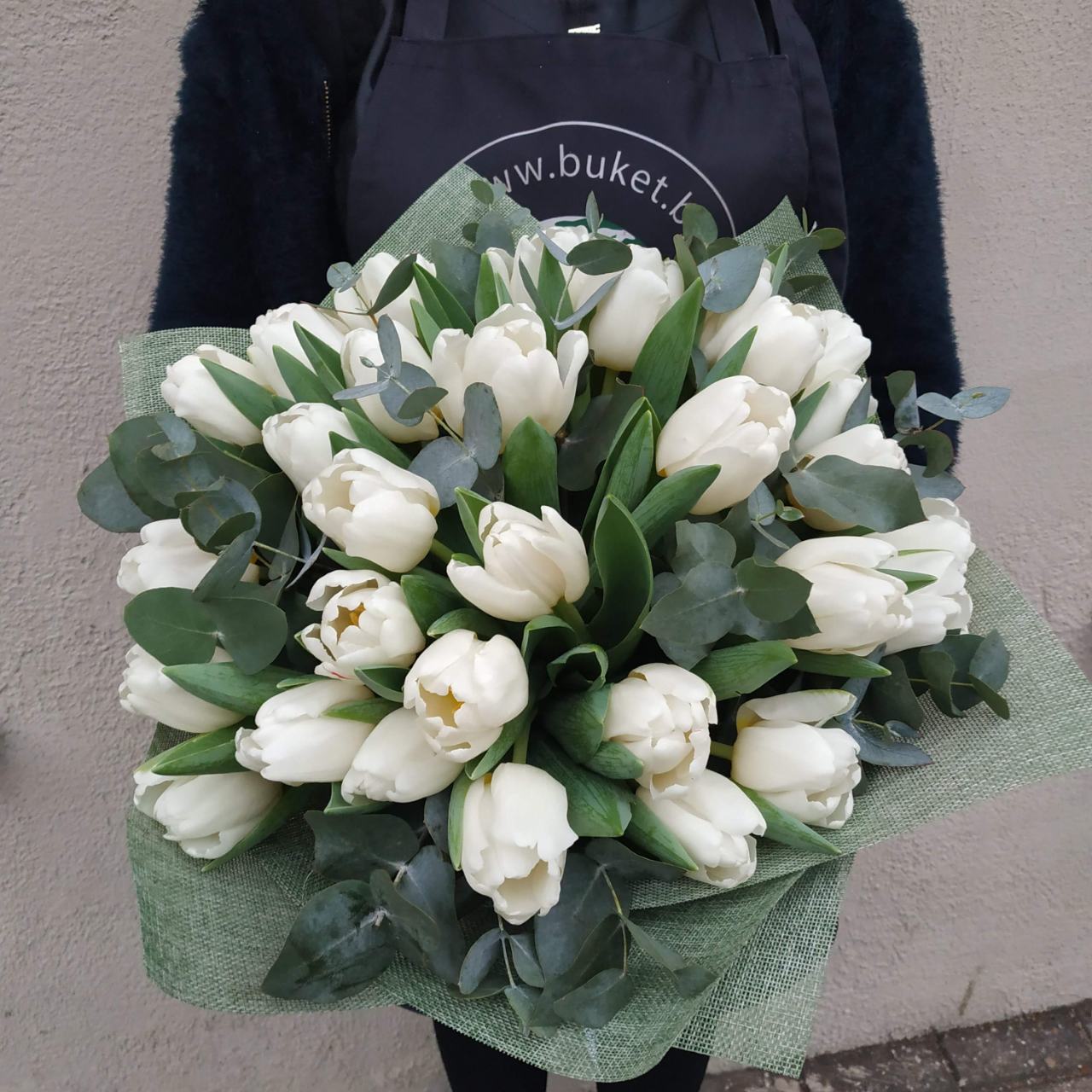 Букет из тюльпанов