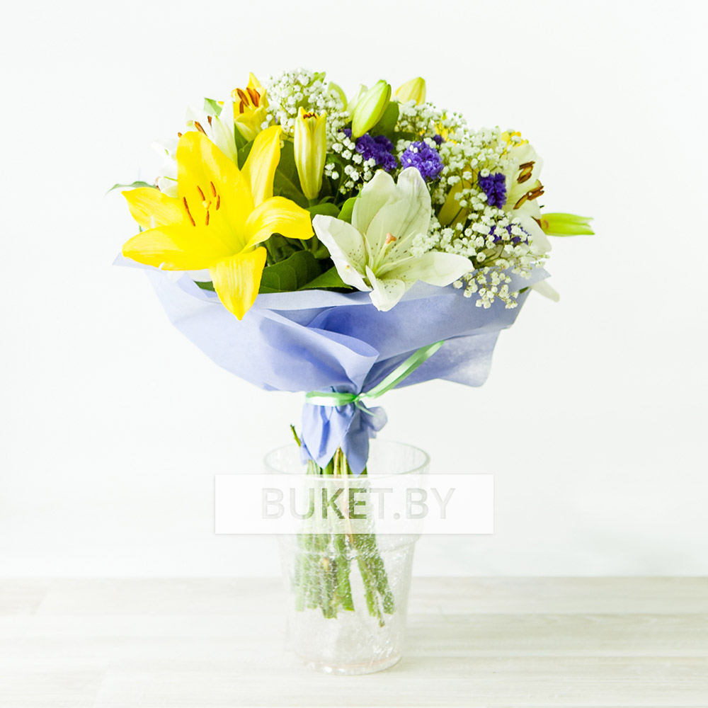 Букет из лилий