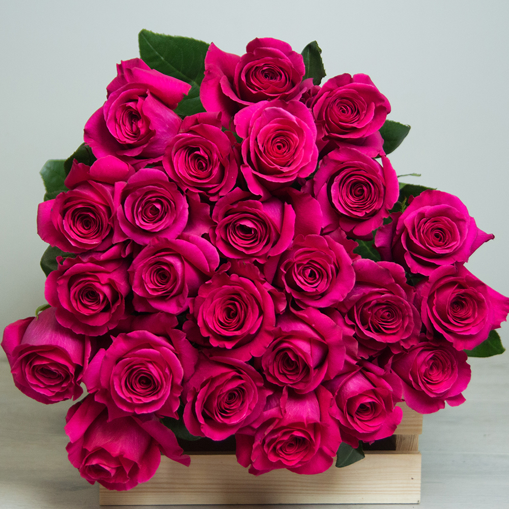 Букет из роз сорта "Пинк Флойд"