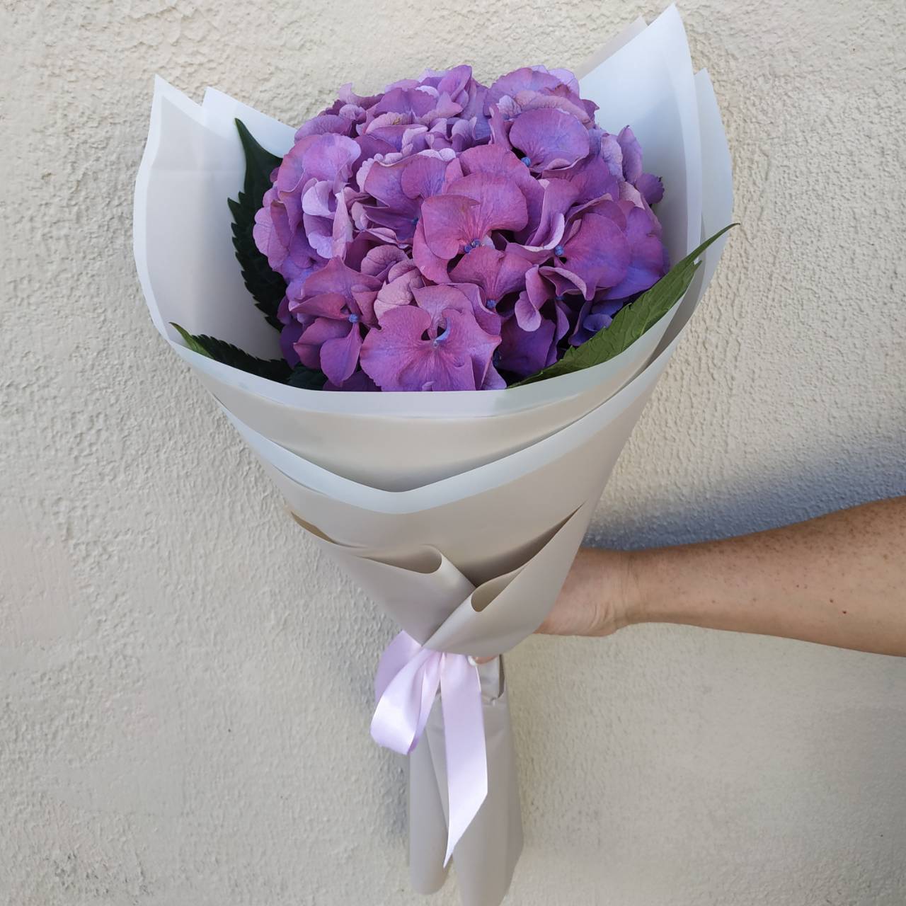 Букет из гортензии